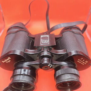 Vintage Bushnell Expo 7 x 35 Insta Focus Coated Optics Wide Angle Binoculars